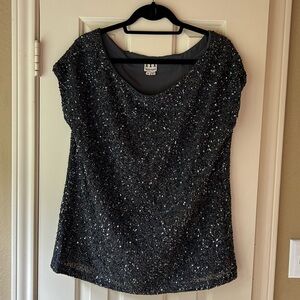 Haute Hippie Sequin Top - Size Medium